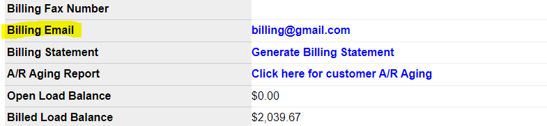 Screenshot for How to Set Billing Preferences for Customers