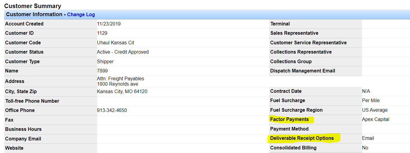 Screenshot for How to Set Billing Preferences for Customers