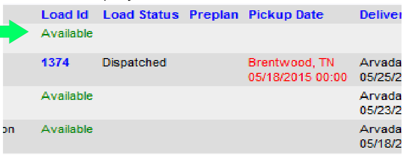 Active Drivers section on the Freight Operations Dashboard.