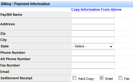 Screenshot for Set Up Equipment