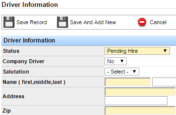 Screenshot for Search for Broker Carriers