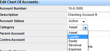 Screenshot for Set Up Checking Accounts