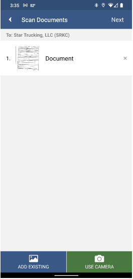 Screenshot for Document Imaging