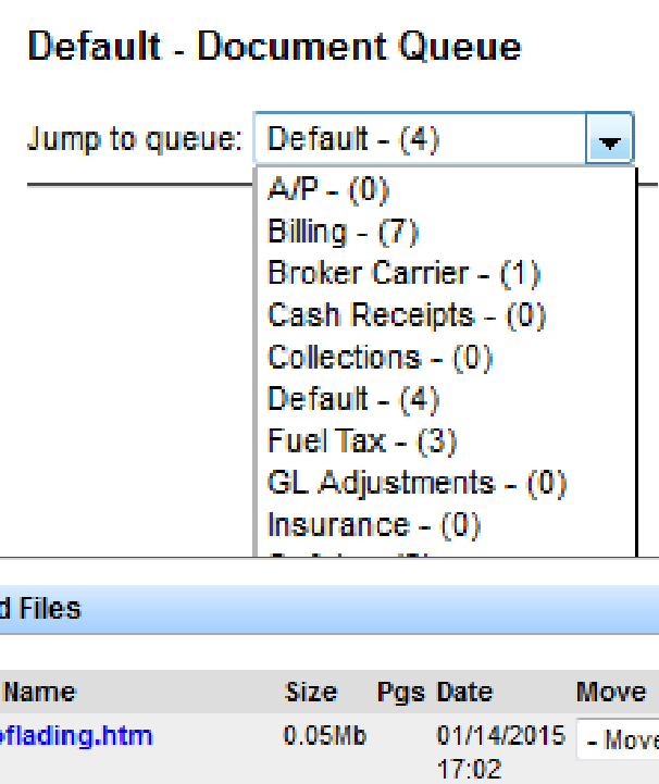 Image Indexing queue with Jump to Queue and queued files list.