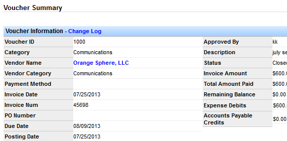 Screenshot for Completed Posting
