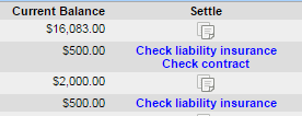 Screenshot for Process Settlements for Vendors