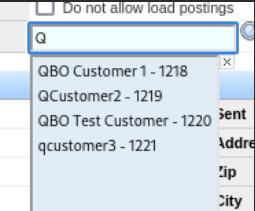 Screenshot for The same option is available on customer and carrier profiles