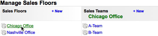 Screenshot for Add a Sales Team