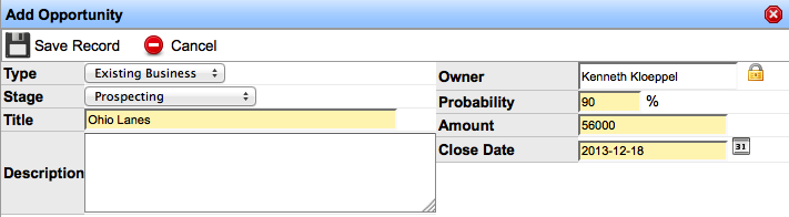 Screenshot for Promote a Lead to an Account
