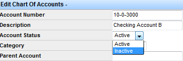 Screenshot for 3. Enter the title of the account in the Description field